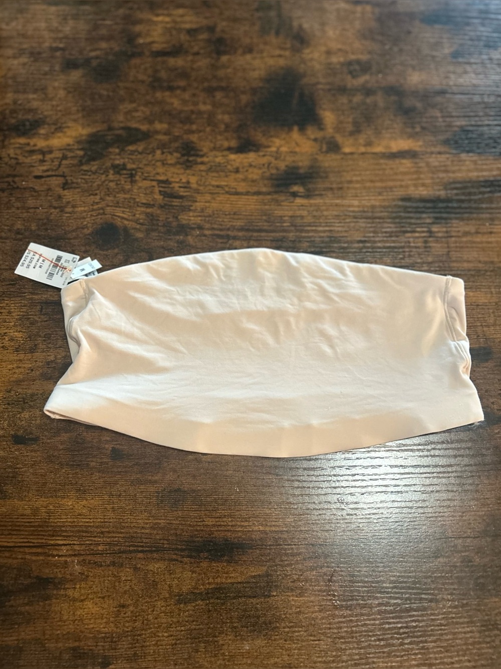 PINK Victoria's Secret Seamless Strapless Bandeau - Light Nude
